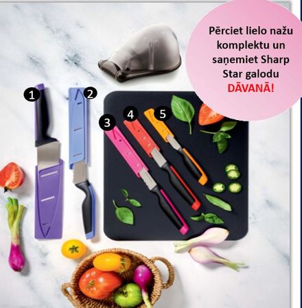 Lielais nažu komplekts + DĀVANA Sharp Star galoda Lielais nažu komplekts + DĀVANA Sharp Star galoda