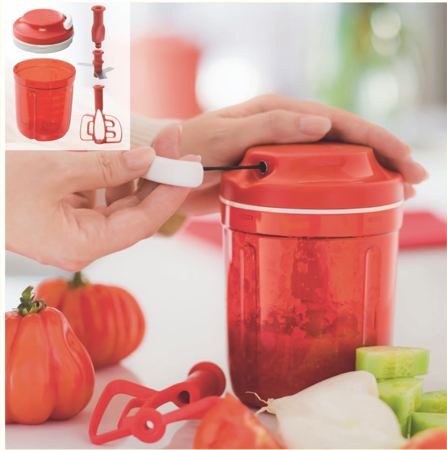 Ātrais smalcinātājs-putotājs Turbo Chef 730ml Ātrais smalcinātājs-putotājs Turbo Chef 730ml