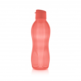 Бутылка ECO+, Красная / с клапаном