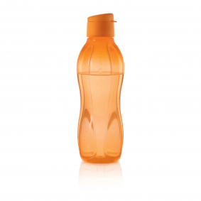 Бутылка ECO+, Оранжевая / с клапаном