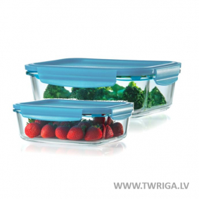 PremiaGlass комплект: PremiaGlass контейнер 1 l, PremiaGlass контейнер 1,5 l