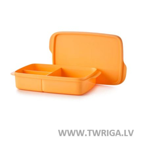 Eco  taisnstūra  pusdienu kārba ar  nodalījumiem