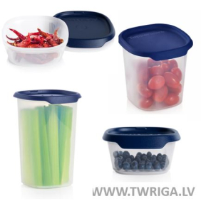 One Touch Container Set (4), Square